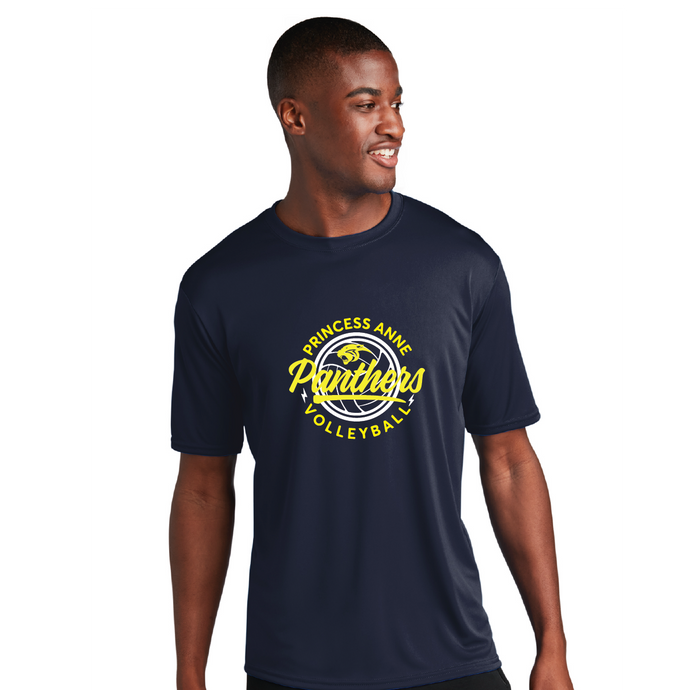 Performance Tee / Navy / Princess Anne Middle School Volleyball