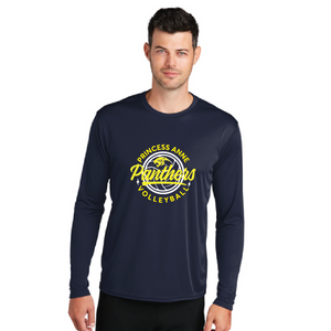 Long Sleeve Performance Tee / Navy / Princess Anne Middle School Volleyball