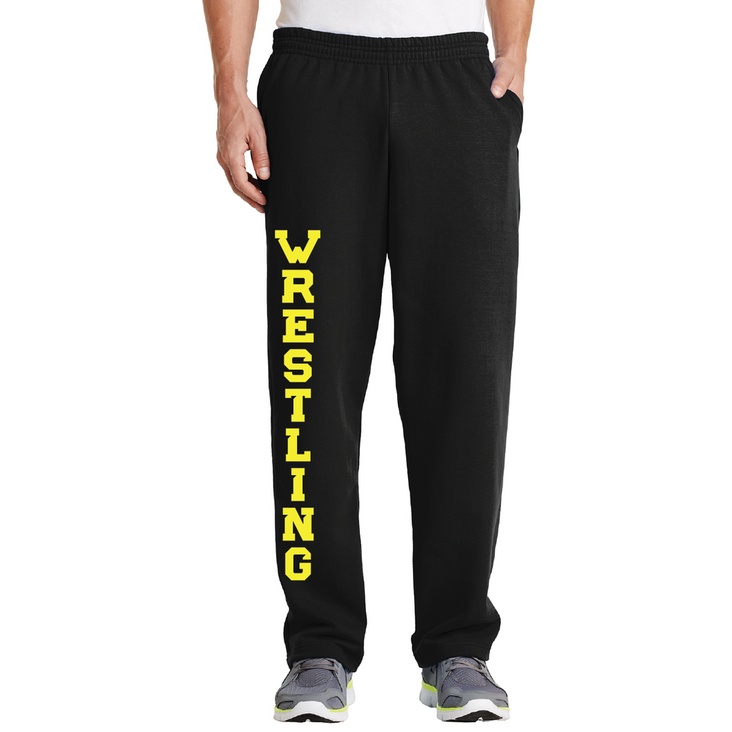 Fleece Sweatpant with Pockets / Black / Princess Anne Middle School Wrestling