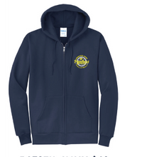 Fleece Full-Zip Hooded Sweatshirt / Navy / Princess Anne Middle School Debate Team