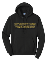 Fleece Hoody / Black / Randolph Macon Women's Soccer