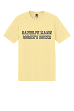 Perfect Triblend Softstyle Tee / Soft Yellow / Randolph Macon Women's Soccer