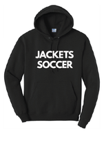 Fleece Hoody / Black / Randolph Macon Women's Soccer