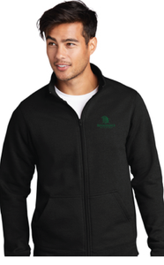 Core Fleece Cadet Full-Zip Sweatshirt / Black / Renaissance Academy