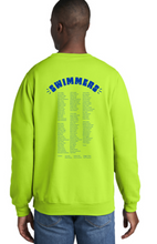 Divisional Champions Fleece Crewneck Sweatshirt (Youth & Adult) / Neon / Greenbrier Seahawks Swim Team
