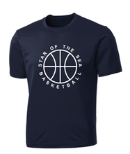 Performance Tee (Youth & Adult) / Navy / Star Of The Sea Basketball