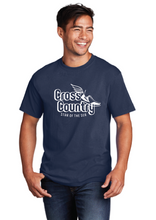 Core Cotton Tee (Youth & Adult) / Navy / Star Of The Sea Cross County