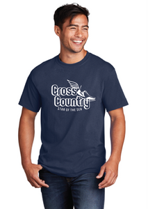 Core Cotton Tee (Youth & Adult) / Navy / Star Of The Sea Cross County
