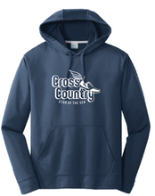 Performance Fleece Pullover Hooded Sweatshirt (Youth & Adult) / Navy / Star Of The Sea Cross County