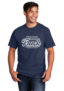 Core Cotton Tee (Youth & Adult) / Navy / Star Of The Sea Track