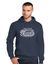 Fleece Pullover Hooded Sweatshirt (Youth & Adult) / Navy / Star Of The Sea Track