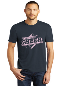 Perfect Tri Tee (Youth & Adult) / Navy / Star Of The Sea Cheer