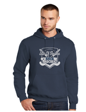 Fleece Pullover Hooded Sweatshirt (Youth & Adult) / Navy / Star Of The Sea Field Hockey