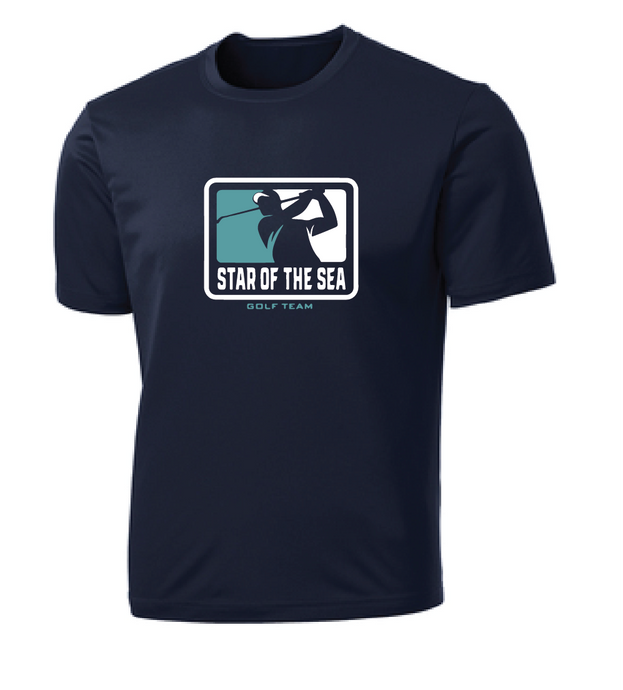 Performance Tee (Youth & Adult) / Navy / Star Of The Sea Golf