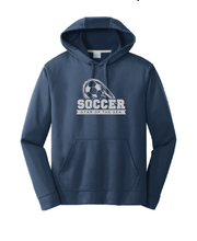 Performance Fleece Pullover Hooded Sweatshirt (Youth & Adult) / Navy / Star Of The Sea Soccer