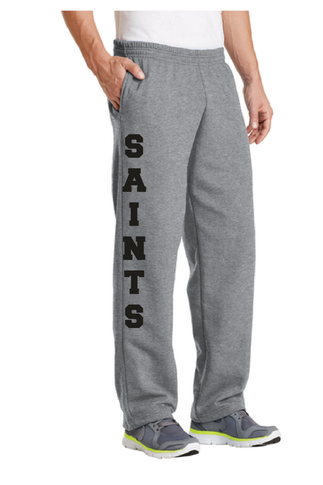 Core Fleece Sweatpant with Pockets / Athletic Heather / Saints Field Hockey