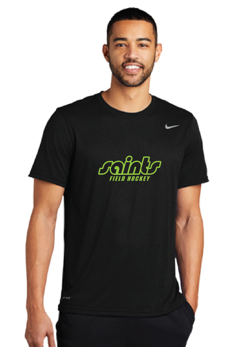 Nike Legend Tee / Black / Saints Field Hockey