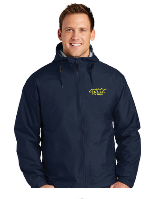 Team Coaches Jacket / Navy / Saints Field Hockey