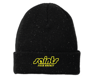 Speckled Beanie / Black / Saints Field Hockey