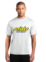 Performance Dri-Fit Tee / White / Saints Field Hockey