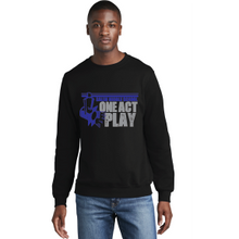 Core Fleece Crewneck Sweatshirt / Black / Salem Middle School One Act Play