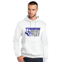 Core Fleece Pullover Hooded Sweatshirt / White / Salem Middle School One Act Play