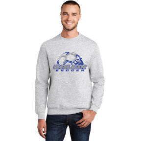 Core Fleece Crewneck Sweatshirt / Ash / Salem Middle School Boys Soccer