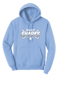 Fleece Hooded Sweatshirt / Light Blue / Salem Middle School Field Hockey