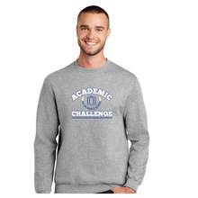 Core Fleece Crewneck Sweatshirt / Athletic Heather / Salem Middle School Academic Challenge