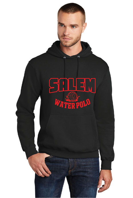 Core Fleece Pullover Hooded Sweatshirt / Black / Salem High School Water Polo