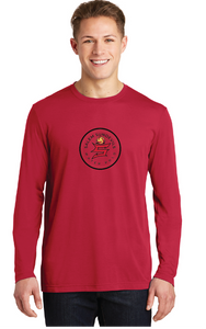 Long Sleeve Cotton Touch Tee / Red / Salem High School Water Polo
