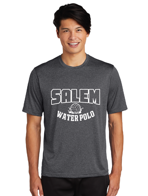 Heather Contender Tee / Heather Charcoal / Salem High School Water Polo