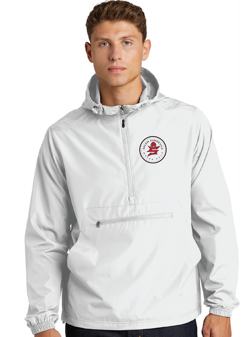 Packable Anorak / White / Salem High School Water Polo