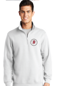 1/4-Zip Sweatshirt / White / Salem High School Water Polo