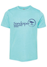 Triblend T-Shirt (Youth & Adult) / Tahiti Blue / Sandpiper Montessori