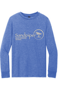 Perfect Triblend Long Sleeve Tee (Adult & Youth)  / Royal Frost / Sandpiper Montessori