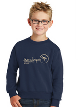 Core Fleece Crewneck Sweatshirt (Youth & Adult) / Navy / Sandpiper Montessori