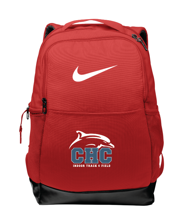 Nike Brasilia Medium Backpack / Black or Red / Cape Henry Collegiate Indoor Track & Field Nike Brasilia Medium Backpack / Black or Red / Cape Henry Collegiate Indoor Track & Field