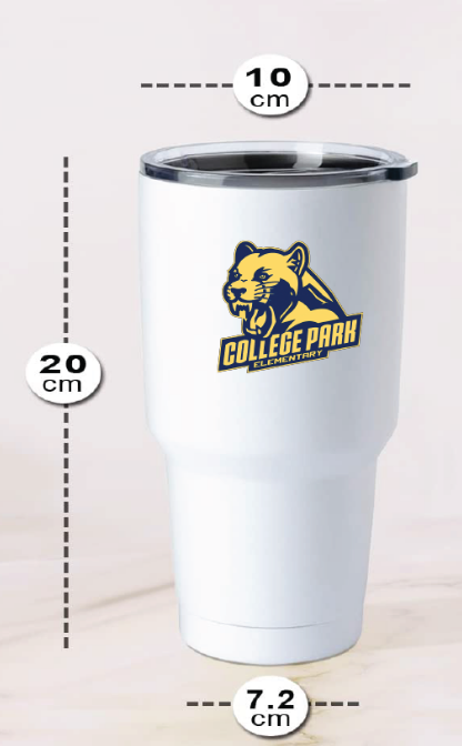 30 oz Stainless Steel Tumbler / College Park Elementary