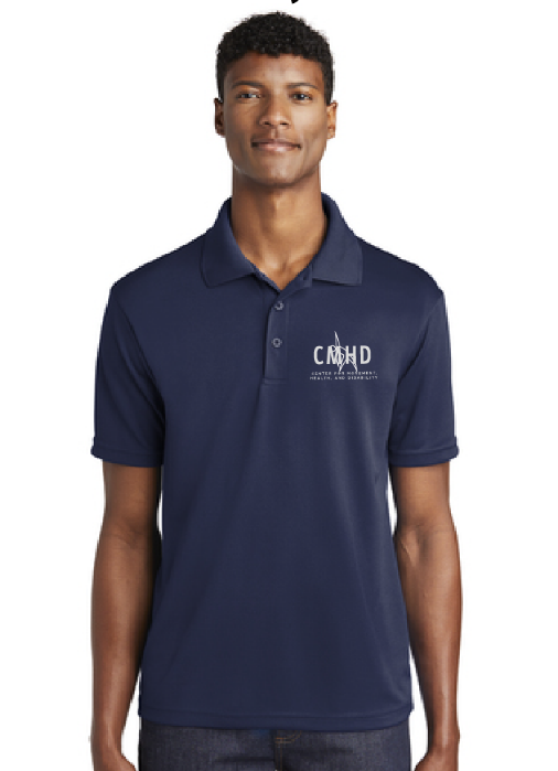 RacerMesh Polo / Navy / Center for Movement, Health, & Disability