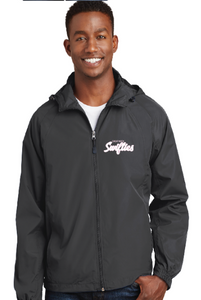 Hooded Raglan Jacket / Graphite / Bayside Middle School