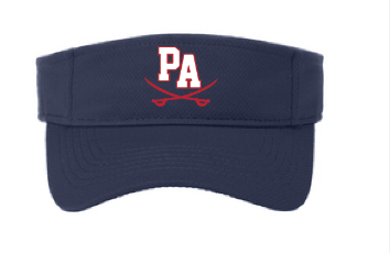 PosiCharge RacerMesh Visor / Navy / Princess Anne High School Tennis