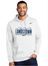 Nike Club Fleece Pullover Hoodie / White / Landstown High School Water Polo