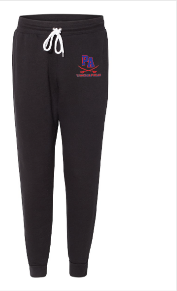 Unisex Jogger Sweatpants / Black / Princess Anne High School Track and Field