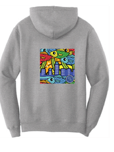 Fleece Hooded Sweatshirt (Youth & Adult) / 2 Colors / Star of The Sea