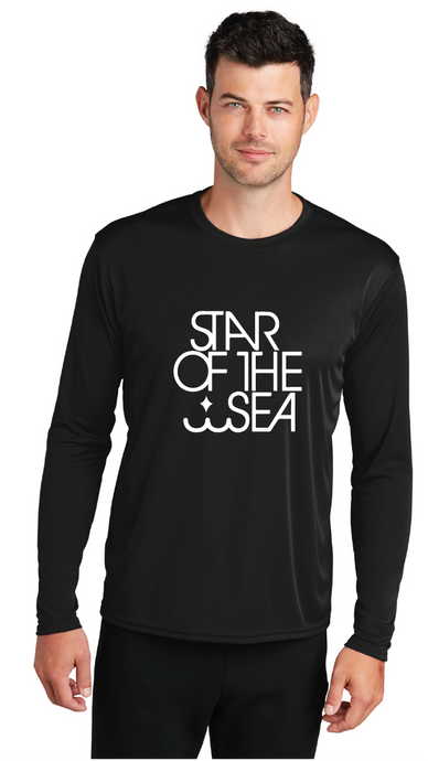 Long Sleeve Performance Tee / 4 colors / Star of the Sea Staff