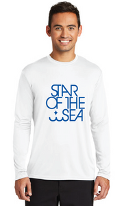 Long Sleeve Performance Tee / 4 colors / Star of the Sea Staff