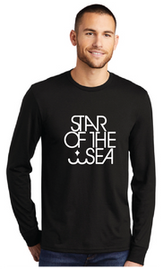 Triblend Long Sleeve Tee / 3 colors / Star of the Sea Staff