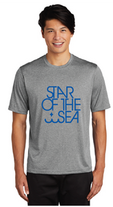 Heather Contender Tee / Vintage Heather / Star of the Sea Staff