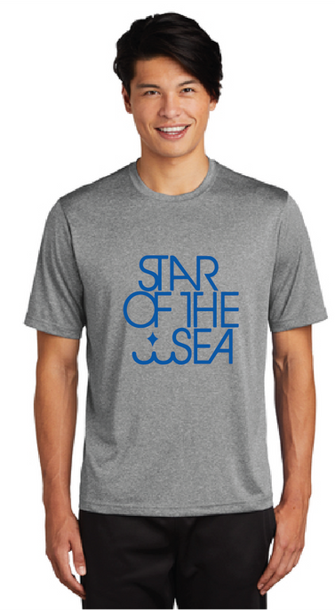 Heather Contender Tee / Vintage Heather / Star of the Sea Staff